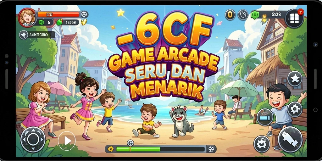 Gameplay seru dan menarik dalam 6CF, penuh tantangan.