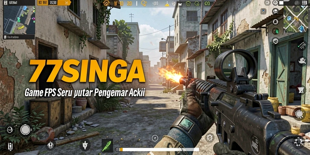 Gameplay seru di 77SINGA dengan aksi FPS yang mendebarkan.