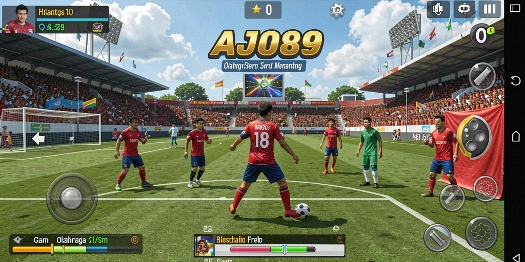 Tampilan gameplay AJO89 yang seru dan menantang.