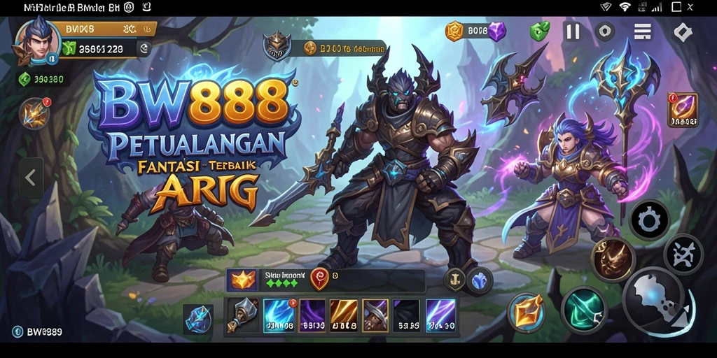 Screenshot BW888 menampilkan aksi bertempur yang mendebarkan dalam gameplay ARPG.