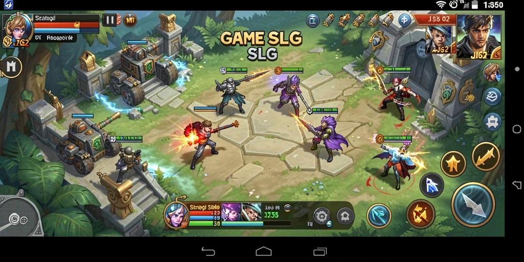 Tampilan menarik dari gameplay SLG yang menegangkan.