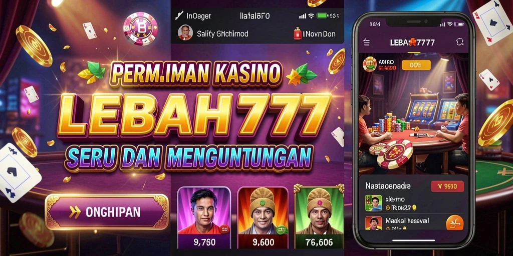 Tampilan permainan Kasino yang seru di LEBAH777.