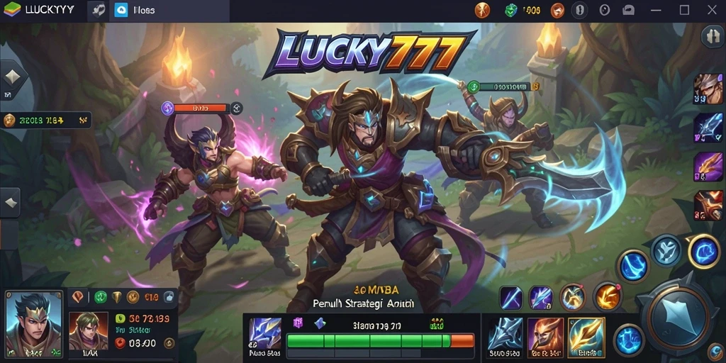 Gameplay seru dalam LUCKY777 yang penuh strategi dan aksi.