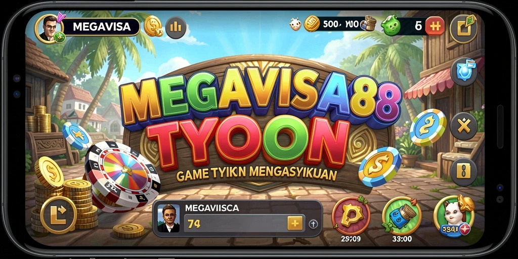 Tampilan menawan dalam gameplay Tycoon MEGAVISA88 yang mengasyikkan.