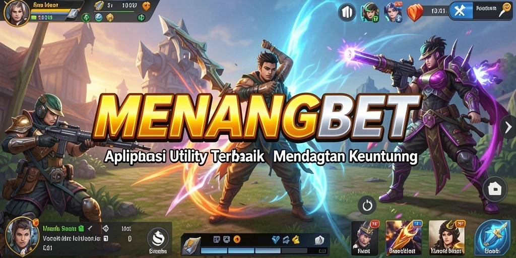 Tampilan layar utama MENANGBET yang intuitif dan menarik.
