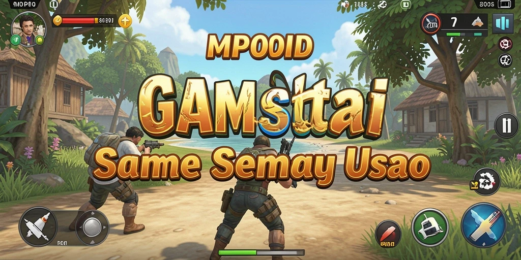 Tampilan gameplay MPOID yang penuh warna dan menarik.