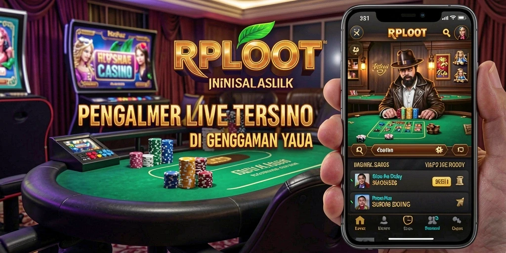 Tampilan gameplay seru di RPLOOT dengan dealer langsung