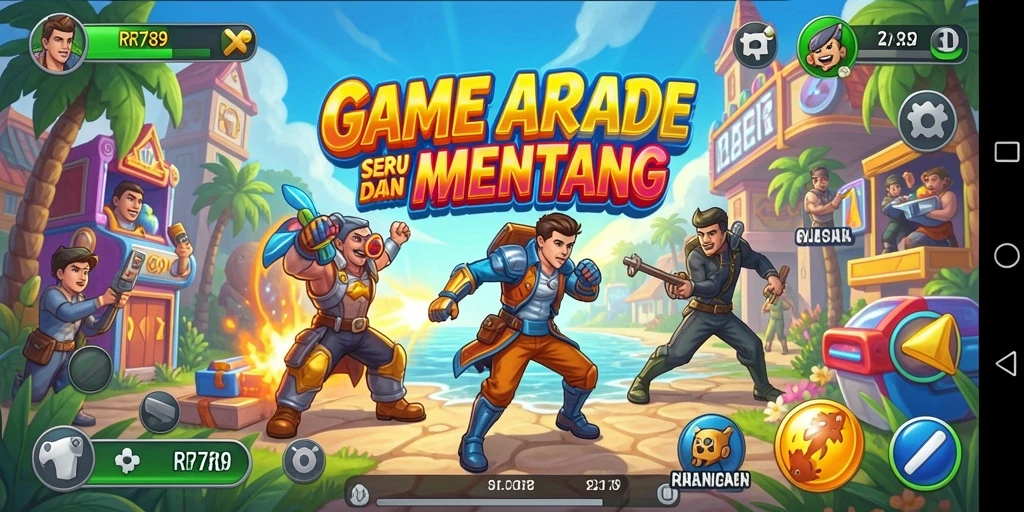 Gameplay seru dan penuh aksi dari RR789