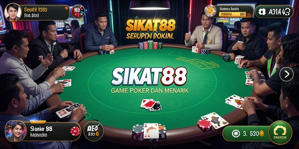 Tampilan gameplay SIKAT88 yang seru dan interaktif.
